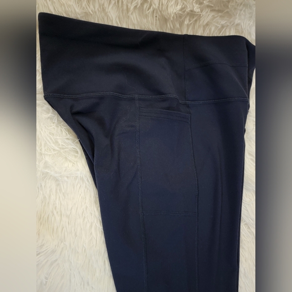 Skechers Go Walk 7/8 Deep Blue Active Leggings Large - Picture 11 of 16